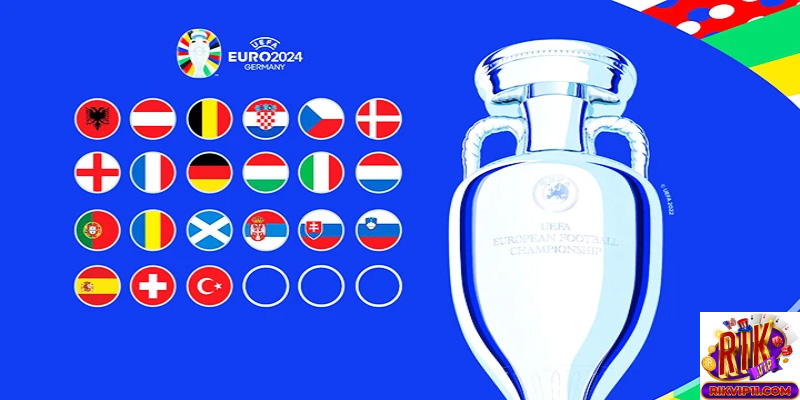 Cơ hội cá cược dự đoán đội vô địch Euro 2024 tại Rikvip